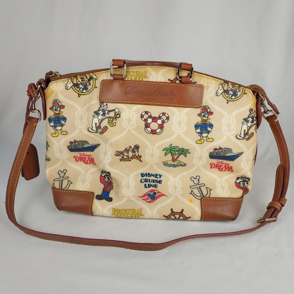Dooney & Bourke Disney Cruise Line Womens Satchel Inaugural Voyages Dream
